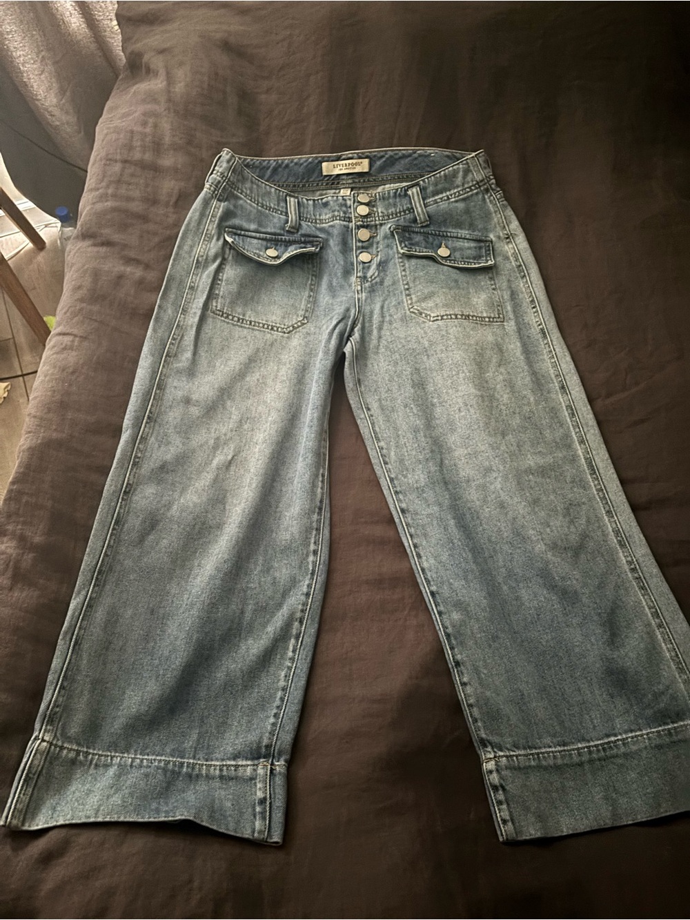 Liverpool cropped jeans